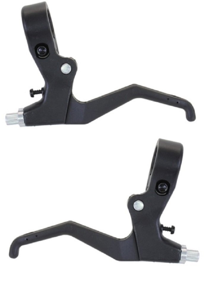 PAIR (2 levers) Brake Levers for Bicycle Sidepull or Cantilever Brakes.