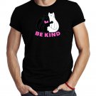 Be Kind Cats Hugging T-Shirt