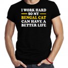 Bengal Cat Cute Cat Lover Cat Mom Savannah Cat T-Shirt