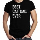 Best Cat Dad Ever Cool Daddy Funny T-Shirt