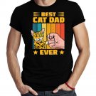 Best Cat Dad Ever Pets Kittens Raise Take Care Love Animals T-Shirt