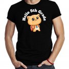 Back O School 2022 5h Grade Eacher 5h Grade Cat T-Shirt