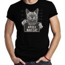 Bad Cat Funny Cat Prison Jail Prisoner Bad Kitty T-Shirt