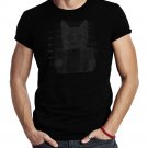 Bad Kitty Cat Police Line Up Funny Cats T Shirt Unisex Men T-Shirt