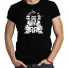 Bakeneko With Raijin Drums Japanese Monster Cat Halloween T-Shirt