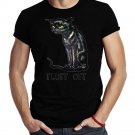 Black Cat Fluff Off Cat Shirt Funny Cat Kitten Shirt
