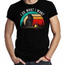 Black Cat Gifts For Cat Lovers I Do What I Want Cat Shirt