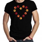 Big Heart Cat Paws Shirt