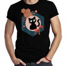 Black Cat Lover Japanese Kitten Anime Tokyo Otaku Lifestyle Shirt