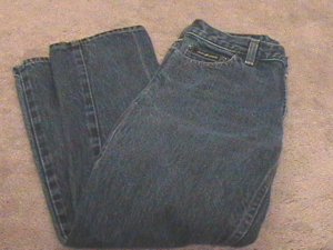 Ladies Juniors Teens DKNY Crop Jeans 2 Reg