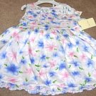 Girls Boutique LAURA ASHLEY White Floral Dress 18mo NWT