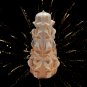 Carved candles home decor, Handmade carved candles decor, Handcrafted set art design gift