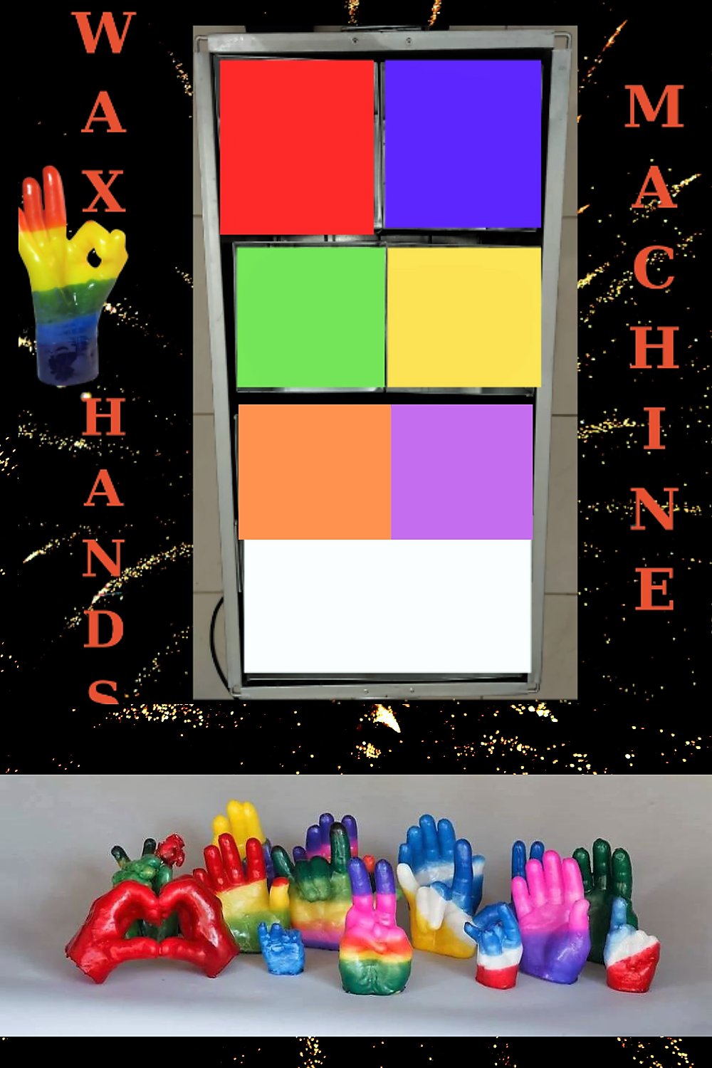 Wax Hands Electronic Machine Open Close Manually Or From Smartphone Plus Seminar