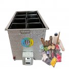 Wax Melter Elecronic Machine Open Close Manually and from Smartphone 8 Buckets