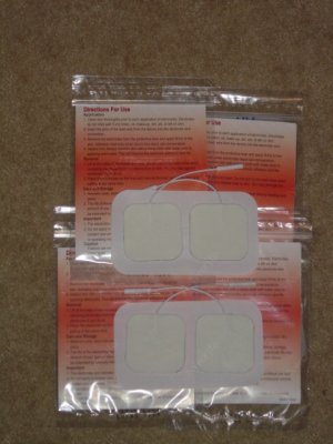 16-TENS / Electrode SQUARE 1.5" x 1.5" PADS NEW