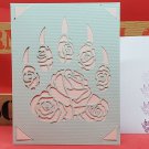 Bear Claw and Rose Card