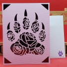 Bear Claw and Rose Card 2