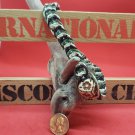 Black, Green, and Natural Hemp Choke with a Plastic Flower Bead