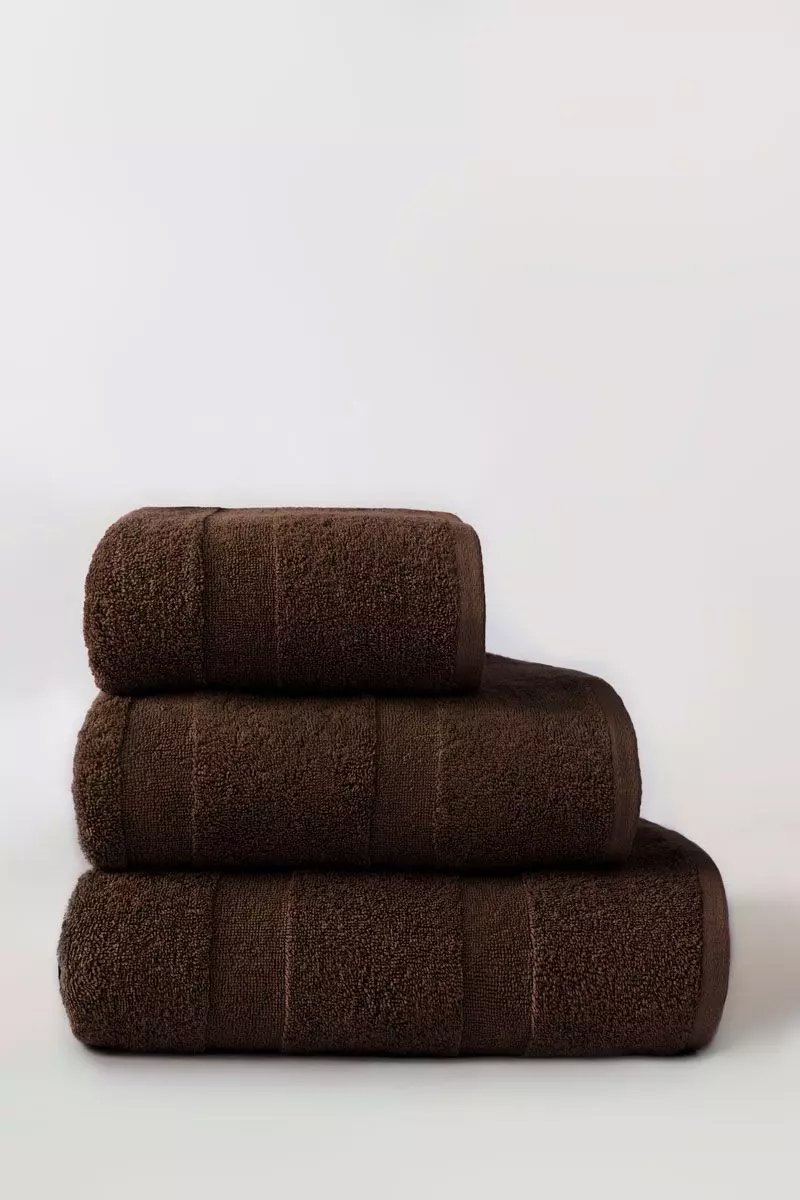 SEPIA COMBED TOWEL PLAIN 100 COTTON SOFT TOWELS HIGH QUALITY HAND