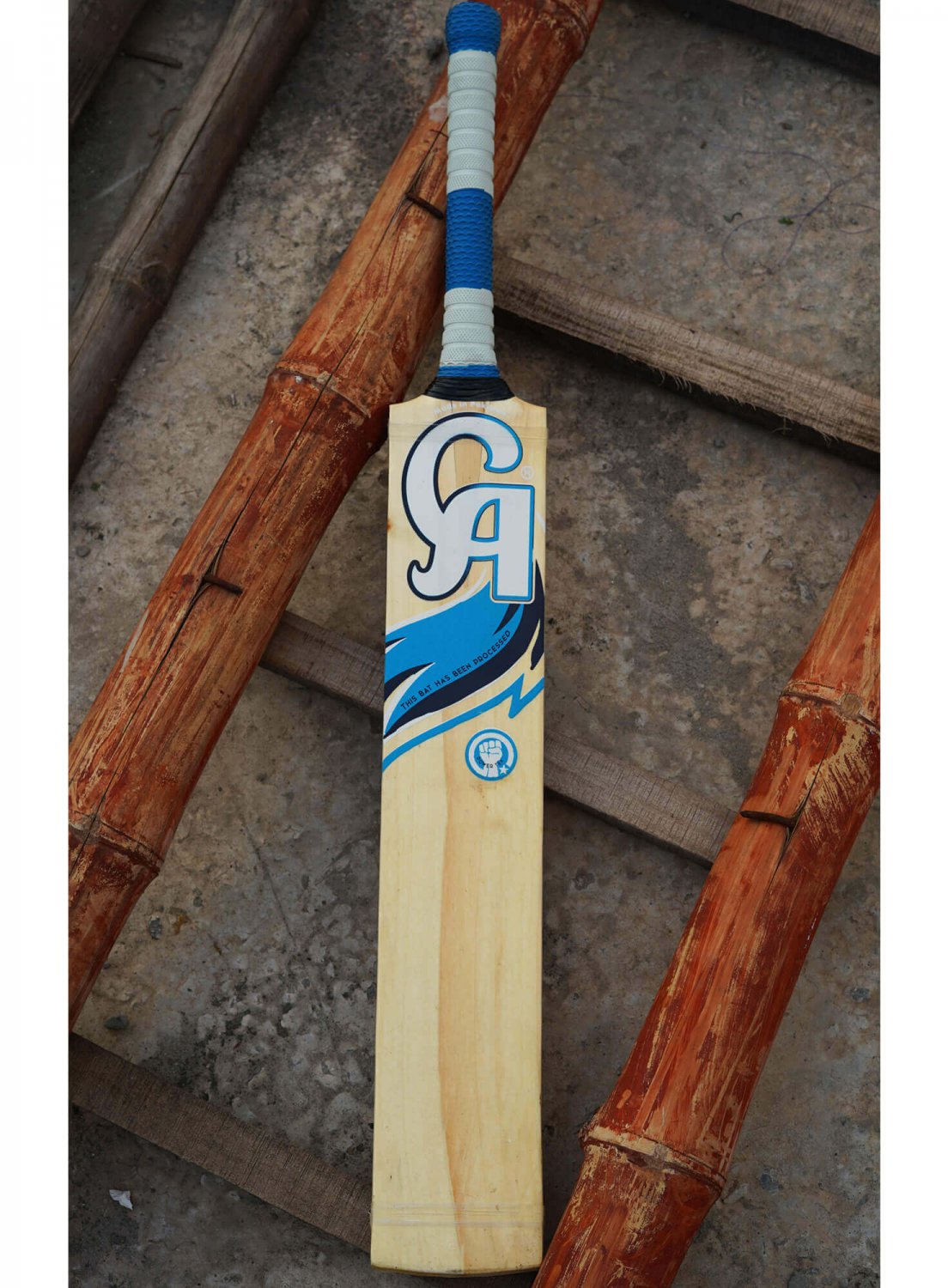 WOLF POWER CRICKET BAT KASHMIR WILLOW WOOD CANE HANDLE PREMIUM QUALITY