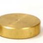 Magical Coin Squeeze Trick (by Magic Makers Inc.) (Brass)