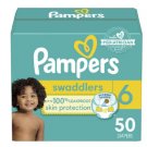 Pampers Diapers Size 6 (35+ lbs), 50 ea