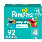 Pampers Baby Dry Diapers No scent, Size 4, 92 ea Pampers Baby Dry Diapers No scent, Size 4, 92 ea