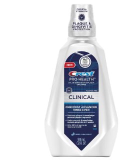 Crest Pro-Health Clinical Clinical Mouthwash Alcohol Free Deep Clean Mint, 32.0 fl oz