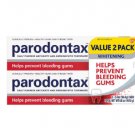 PARODONTAX Teeth Whitening Toothpaste For Bleeding Gums Unflavored, 3.4 oz, 2 pack PARODONTAX Teeth Whitening Toothpaste For Bleeding Gums Unflavored, 3.4 oz, 2 pack