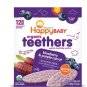 Happy Baby Organics Gluten Free Gentle Teething Wafers Blueberry Purple Carrot Blueberry & Purple