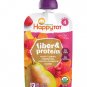 Happy Tots Organics Stage 4 Baby Food Pouches, Fiber Protein