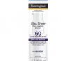 Neutrogena Ultra Sheer Moisturizing Serum, Vitamin E, SPF 60, 1.7 fl oz 1 pack