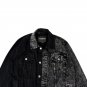 Combine black denim jacket