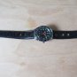Watch DUXOT Swiss Made Vintage NOS Neu Date Rubber Ralie Band worldtime Black