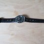 Watch DUXOT Swiss Made Vintage NOS Neu Date Rubber Ralie Band worldtime Black