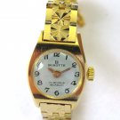 Watch Buxotte Vintage NOS New Diamond-cut gold plated white dial