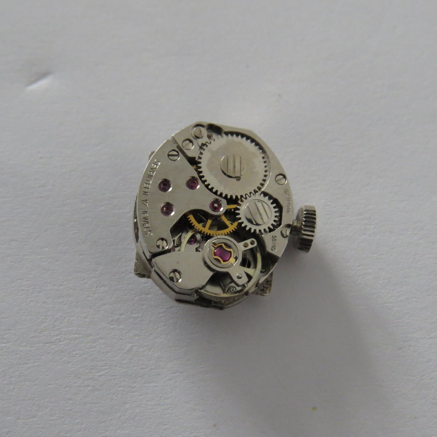 AS 1977 Mechanical 17 Jewel Movement NEW Swiss Made