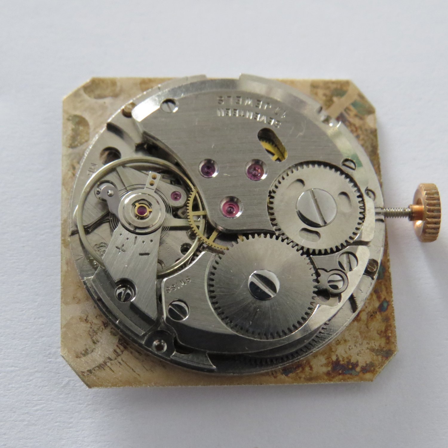 AS 1746/47 Mechanical 17 Jewel Movement NEW Swiss Made with date