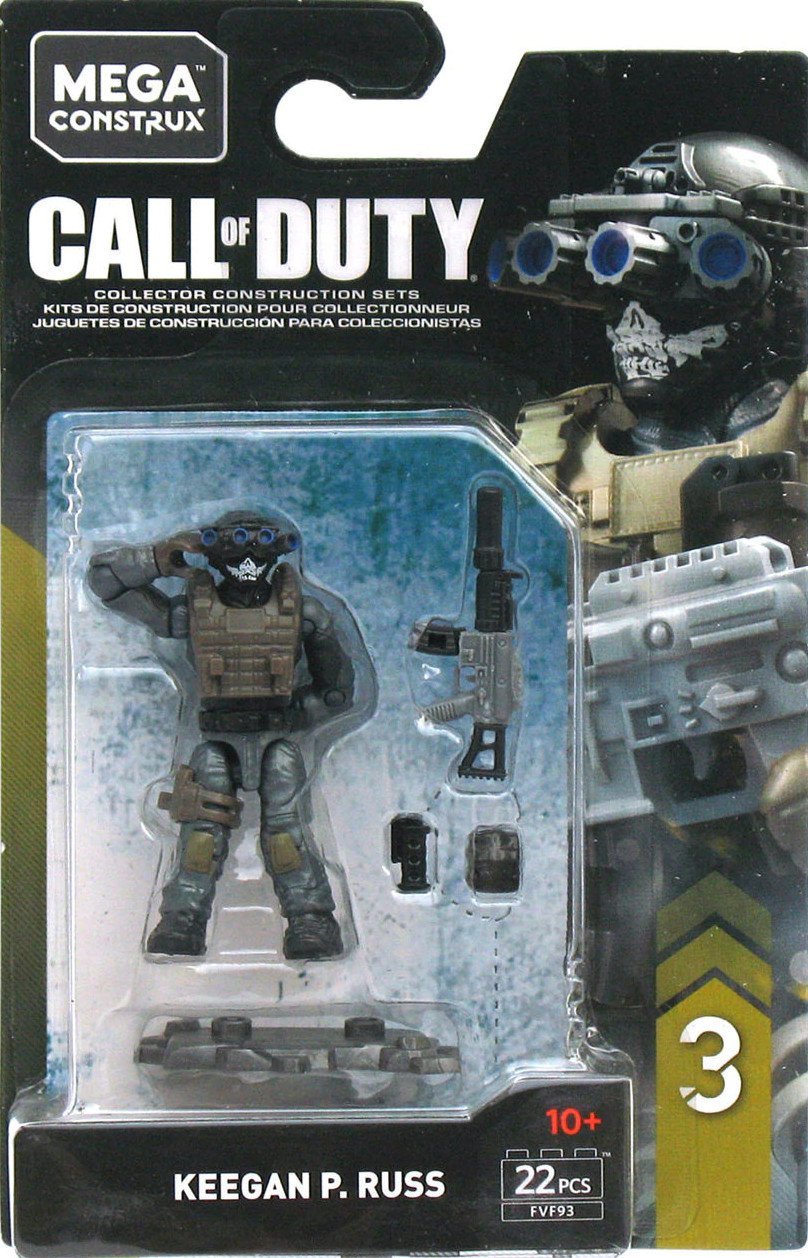 MEGA CONSTRUX CALL OF DUTY KEEGAN P. RUSS FVF93 - SHIPS WORLDWIDE