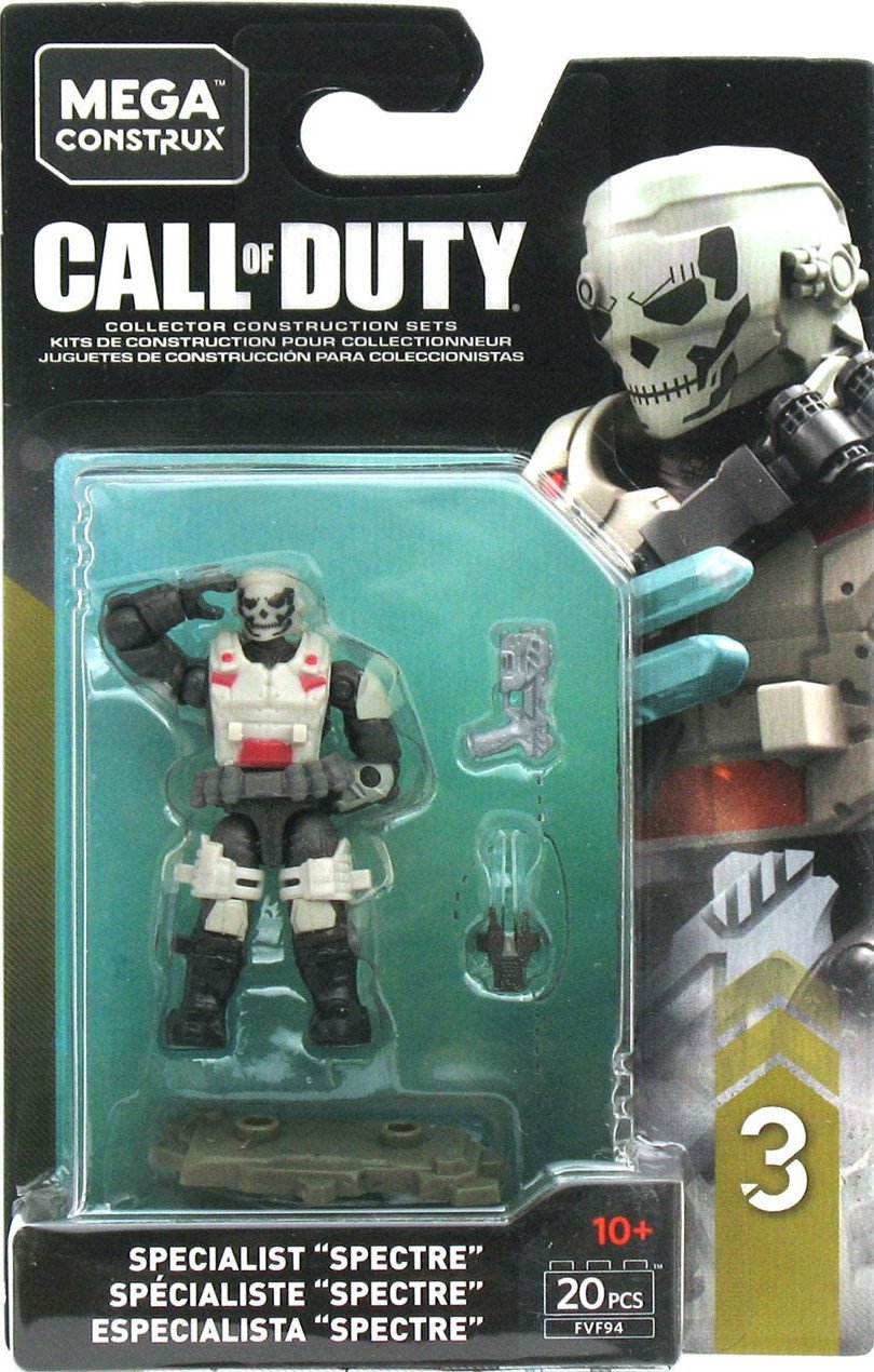 MEGA CONSTRUX CALL OF DUTY SPECIALIST SPECTRE FVF94 - SHIPS WORLDWIDE