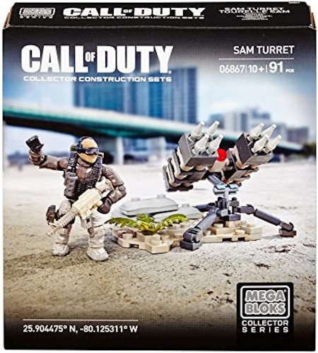 MEGA BLOKS CALL OF DUTY SAM TURRET DCL02 06867 - SHIPS WORLDWIDE