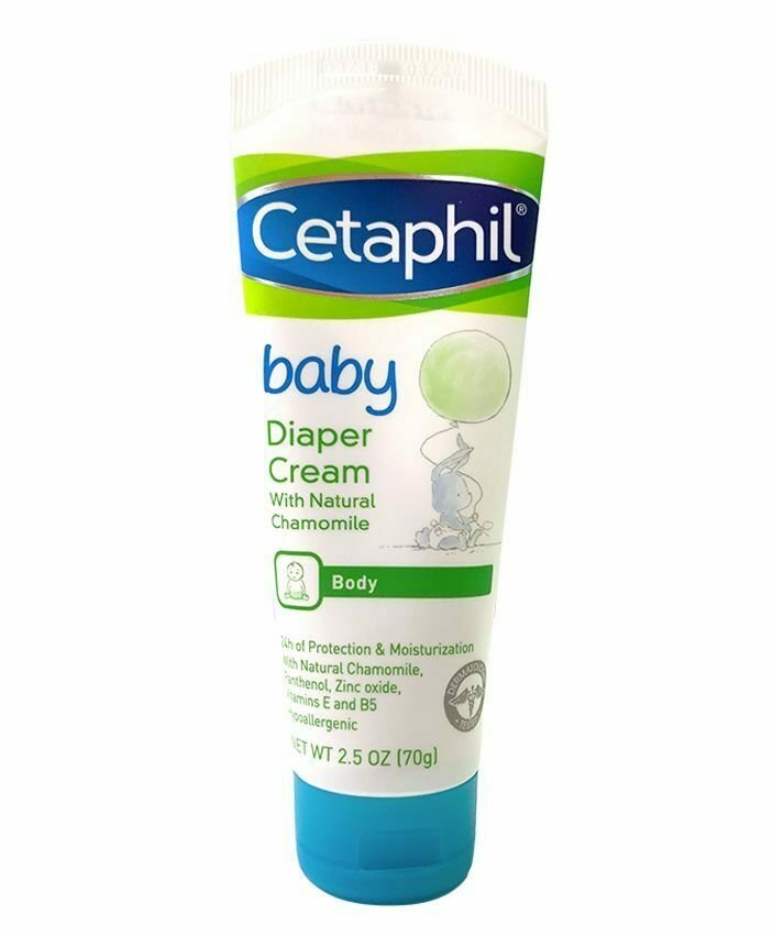 Cetaphil Baby Diaper Cream With Vitamin B5 and Vitamin E,  70 gm