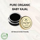 Baby Kajal - 100% Natural, Chemical-Free, Long Lasting, Natural Black, 8 gm