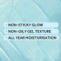 Ponds Non Sticky Oil Free Super Light Gel For Soft,Smooth & Glowing skin 73&147g