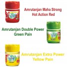 Amrutanjan Maha Strong, Double Power & Extra Power Fastest Pain Relief Balm, 8ml