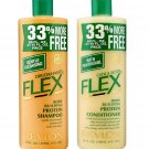 Revlon Flex Dry & Damage Shampoo+Extra Body Conditioner Combo-592 ml / 20 Oz x 2