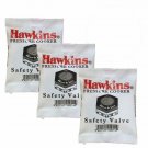 3 Pieces Hawkins SV1 / B10-10 Pressure Cooker Safety Valve, For 1.5 to 14 Liter