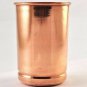 300ml Pure Copper Great Drinking Water Glass Tumbler Cup,Yoga Ayurveda- Set Of 2
