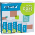 Apsara Non Dust Jumbo Erasers 60mm, Erase Without Damaging Paper, Pack Of 20