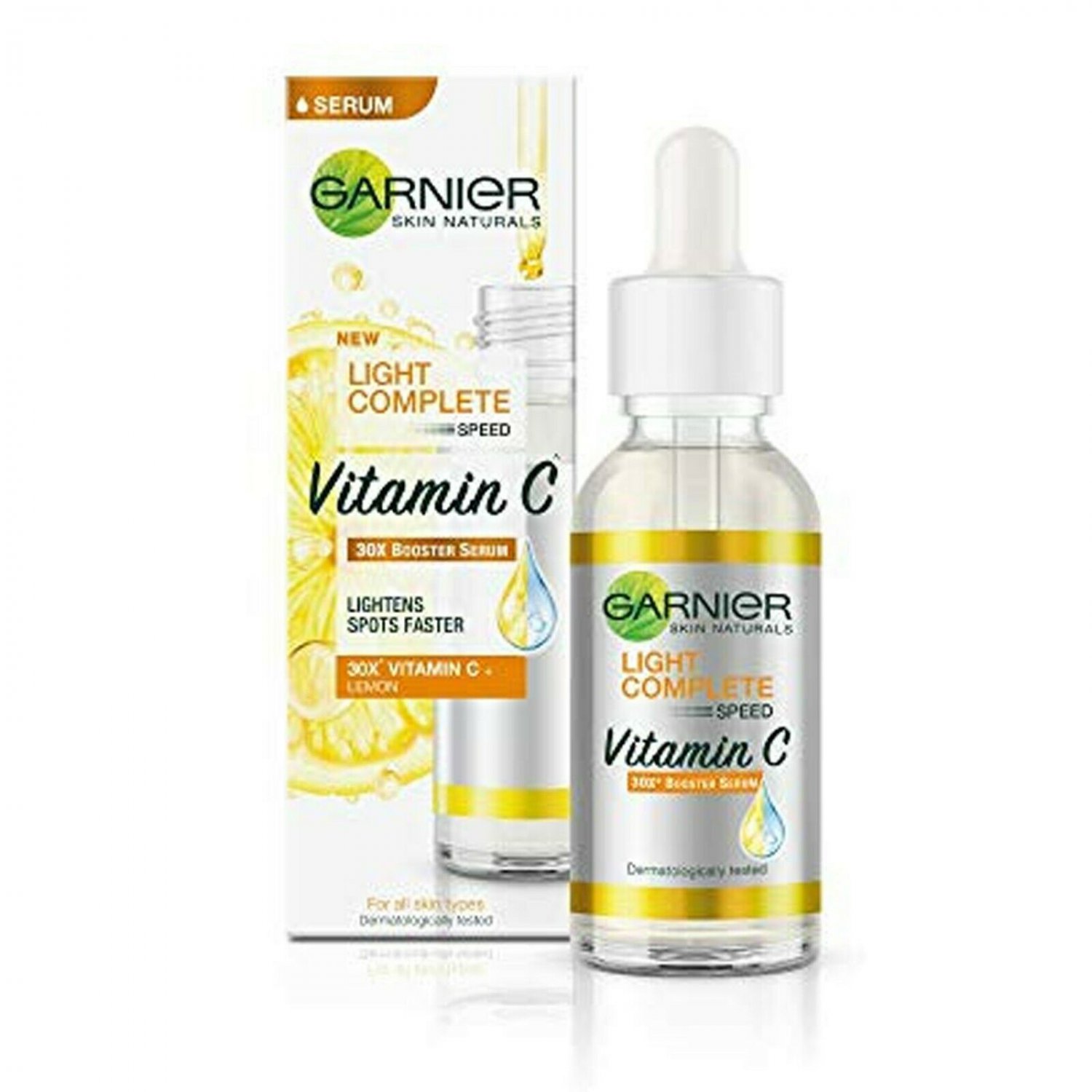 Garnier Bright Complete 30x Vitamin C Booster Serum For Spotless Skin In 3 Days